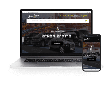 Web Development Rightaway Car and limo